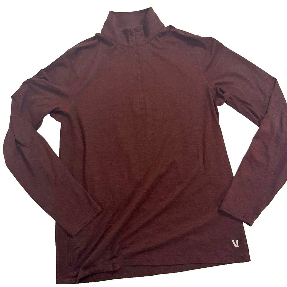 Vuori 1/4 Zip Pullover Performance Zip Pocket Stretch Men Women Tag Missing